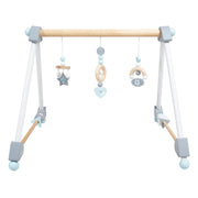 Play trapeze 'miffy®', play arch for babies, height-adjustable play elements made of wood with teething ring