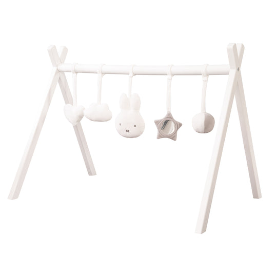 Play Arch Including Play Set 'miffy®' – Universal Play Arch Made of White Painted Wood