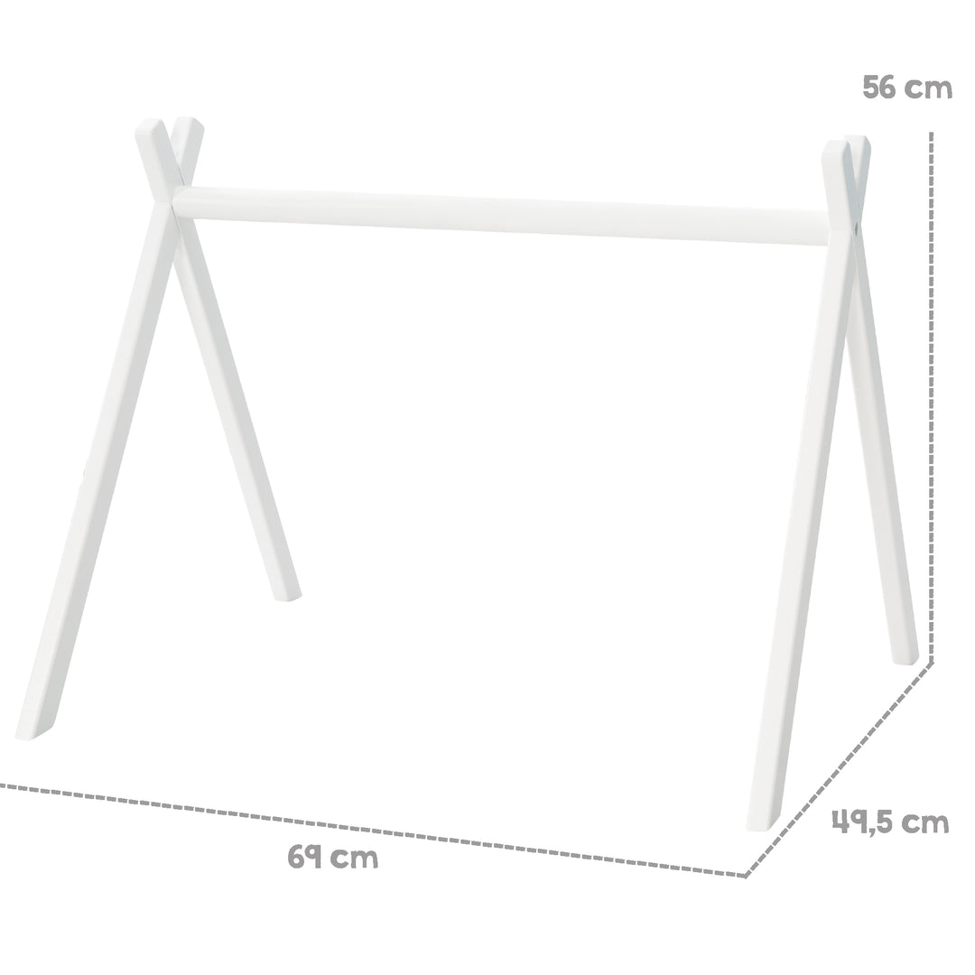Gioca a Trapezoid incluso Play Set 'Miffy®' - Universal Game Arch realizzato in legno bianco dipinto