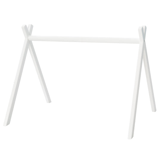 Play Arch Including Play Set 'roba Style' Light Blue – Universal Play Arch Made of White Painted Wood