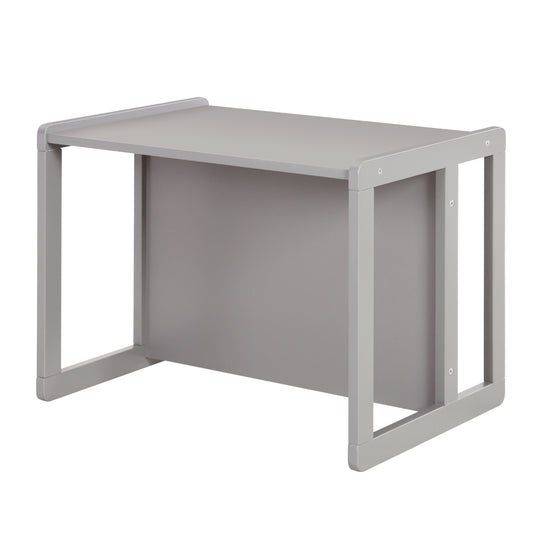 Ensemble de chaises pour enfants 3en1 - Tabouret réversible + table - Transformable - Taupe