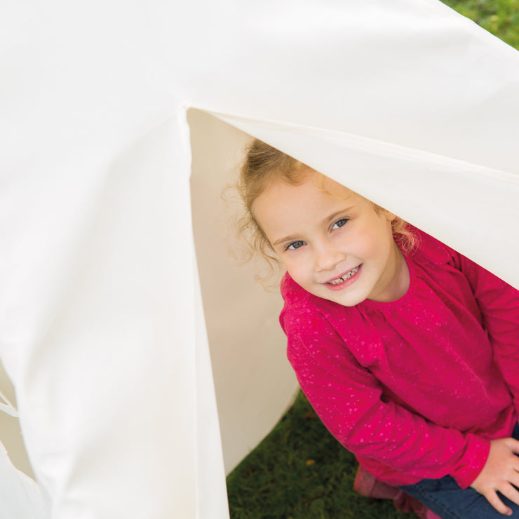 Tenda indiana "Tipi", tenda da gioco per bambini in tessuto, incl. borsa