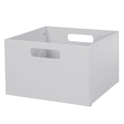 Storage box for children's rooms, storage space for toys, decoration, gray