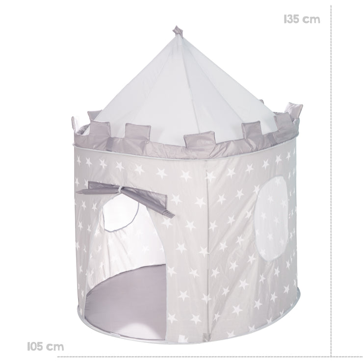 Tenda da gioco, tenda per bambini, "Ritterburg", casetta da gioco in tessuto, incl. borsa