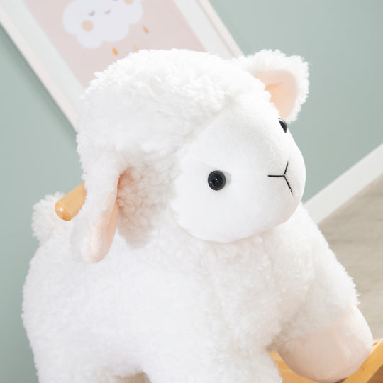 Schaukeltier 'Schaf' mit weicher Stoff-Polsterung, für Kleinkinder, ab 18 Monate