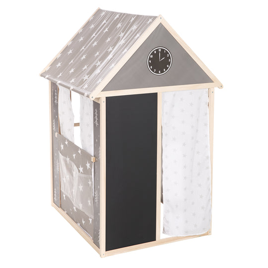 Combinazione playhouse, include negozio, Kasperletheater, tafel, bancone per posta / banca / chiosco