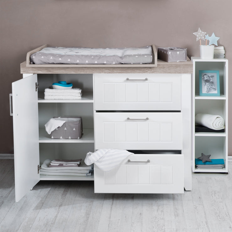Changing table dresser 'Wilma' incl. soft-close, changing height 90 cm