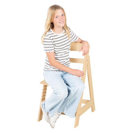 Chaise haute 'Sit Up Flex' - Évolutive jusqu'à la chaise d'adolescent - Bois naturel