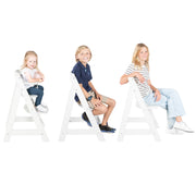 Seggiolone evolutivo "Sit Up Flex" - Fino a sedia per ragazzi - Legno bianco