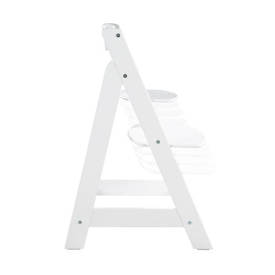 Chaise haute 'Sit Up Flex' - Évolutive jusqu'à la chaise d'adolescent - Bois laqué blanc