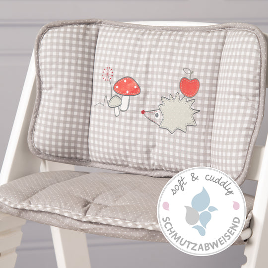 Bundle Treppenhochstuhl 'Sit Up III' weiß inkl. Sitzverkleinerer 'Adam & Eule'