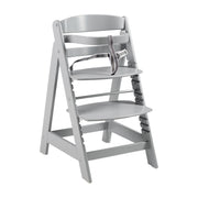 'Sit Up Click' high chair, grows with the child, innovative click fastener, wood, taupe-colored