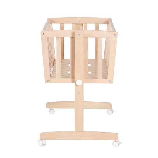 Set de berceau complet  'Adam et Eule' - Berceau avec accessoires - Bois naturel