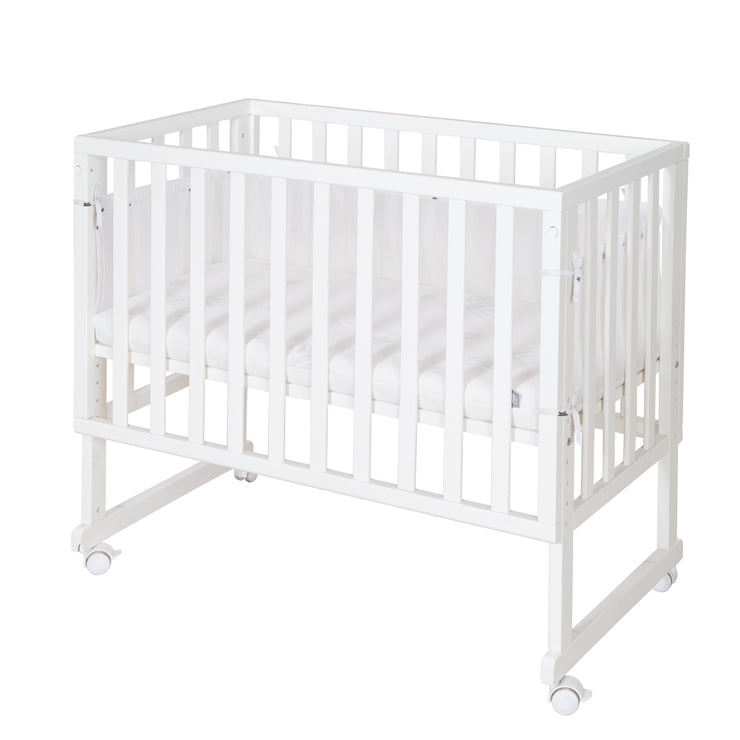 Culla co-sleeping safe asleep® 3 in 1 - 45 x 90 cm + accessori e barriera in rete