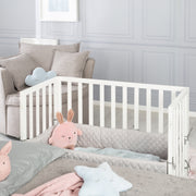 Co-Sleeper 'roba Style' 2 in 1, white, incl. Mattress, nest and barrier