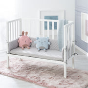 Co-Sleeper 'roba Style' 2 in 1, white, incl. Mattress, nest and barrier
