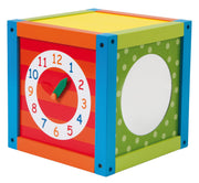 Play center "Active Cubes", cubi motorik, con anello motore, elementi didattici di apprendimento, legno