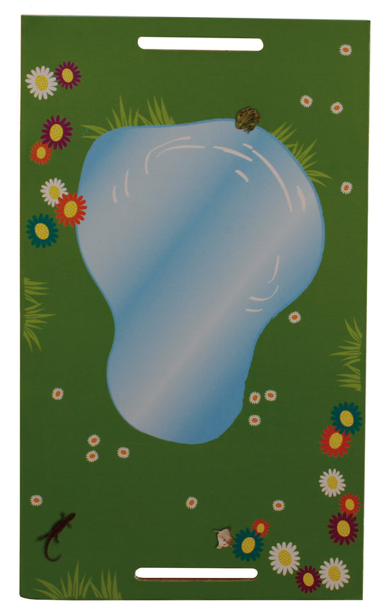 Farm 'Farm', Printed Wooden Toy, Set with Barn, Stable, Hayloft, Fence & 6 Farm Animals, Stackable