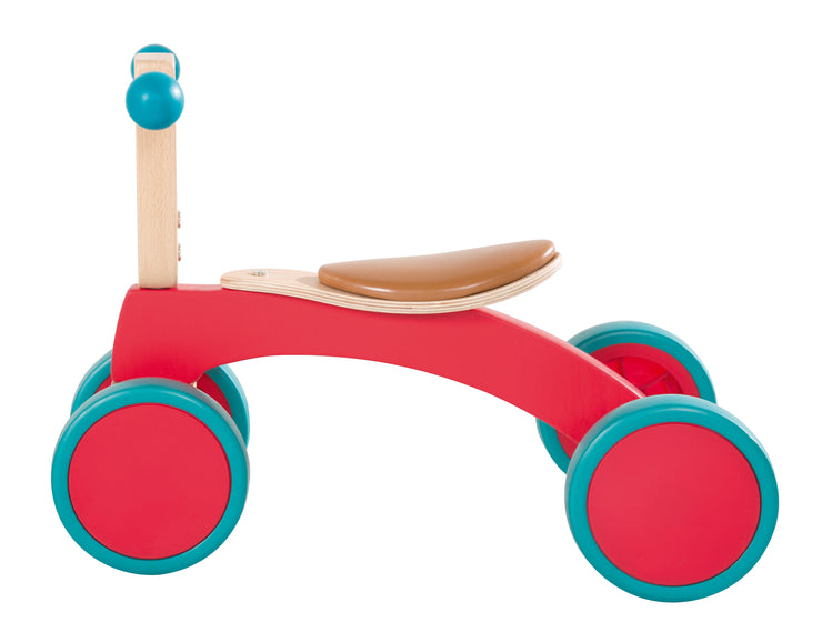 Holzrutscher, Kinderfahrzeug aus Holz, Kleinkind Laufrad/Sitzroller ab 1 Jahr
