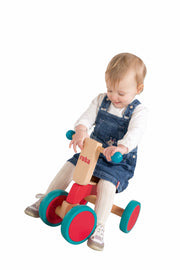 Toddler Wheel - Wooden Child's Vehicle - Scooter - Suitable From 1 Year