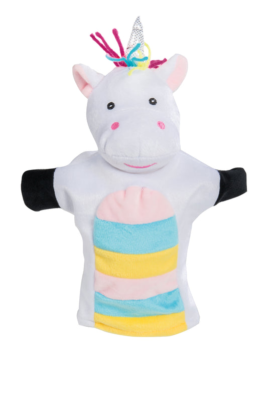 Kit de marionnettes à main en peluche et feutre, 4 pièces, marionnettes à main pour théâtre de guignol