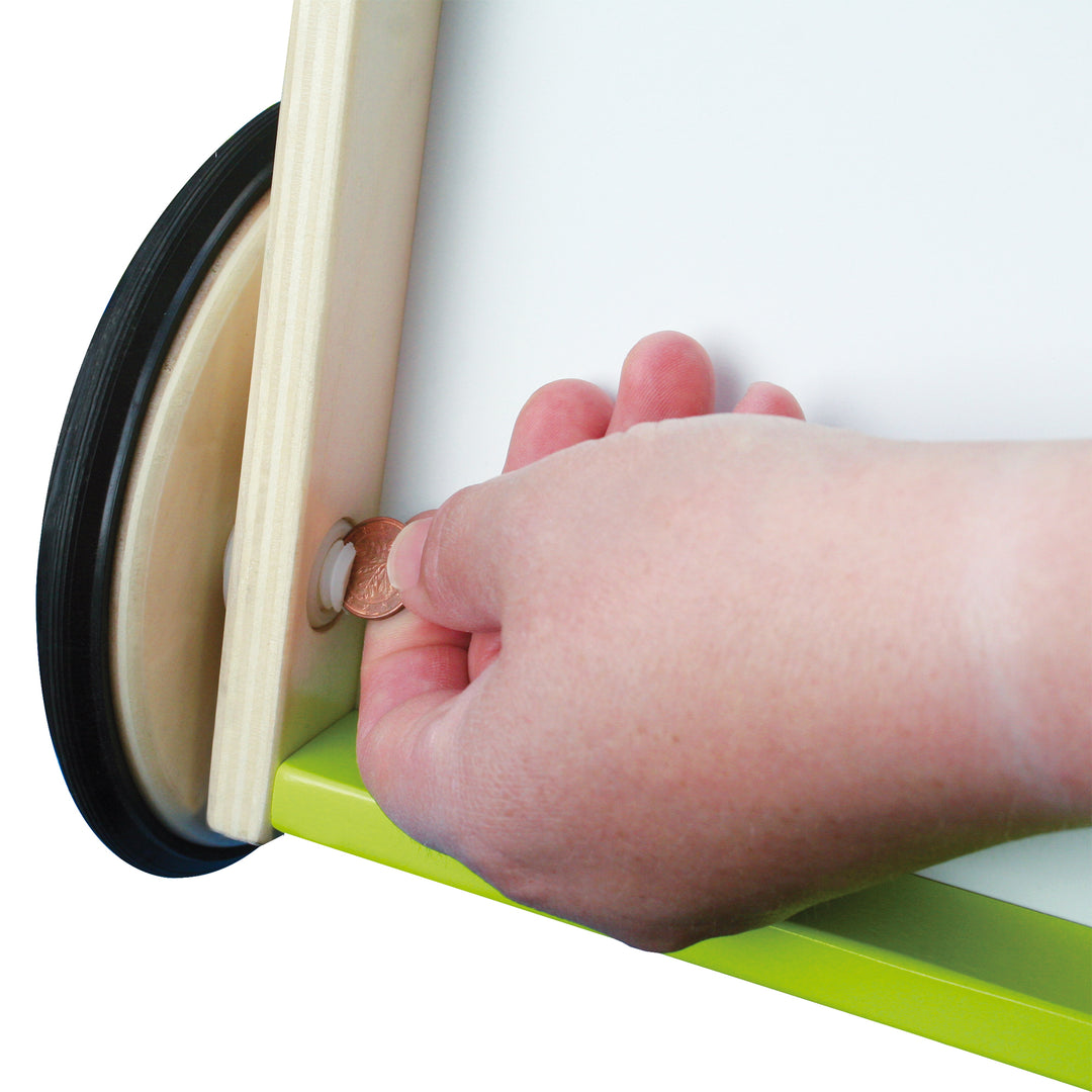 Learning Walker 'Race Car Driver', Wooden Play & Learning Aid with Brake