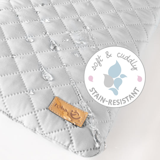 Set de meubles 'roba Style' - Table à langer + Lit bébé 60x120 avec fonction cododo - Blanc