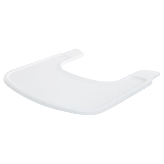 Vassoio pappa in plastica – Estensione per seggiolone Sit Up Flex, Liv Up & Born Up – Bianco