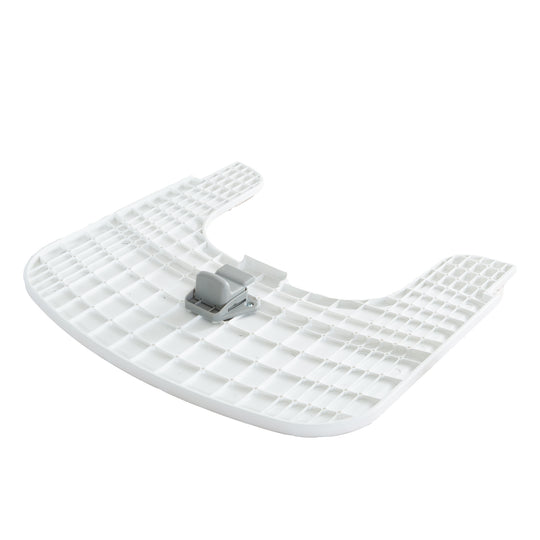 Vassoio pappa in plastica – Estensione per seggiolone Sit Up Flex, Liv Up & Born Up – Bianco