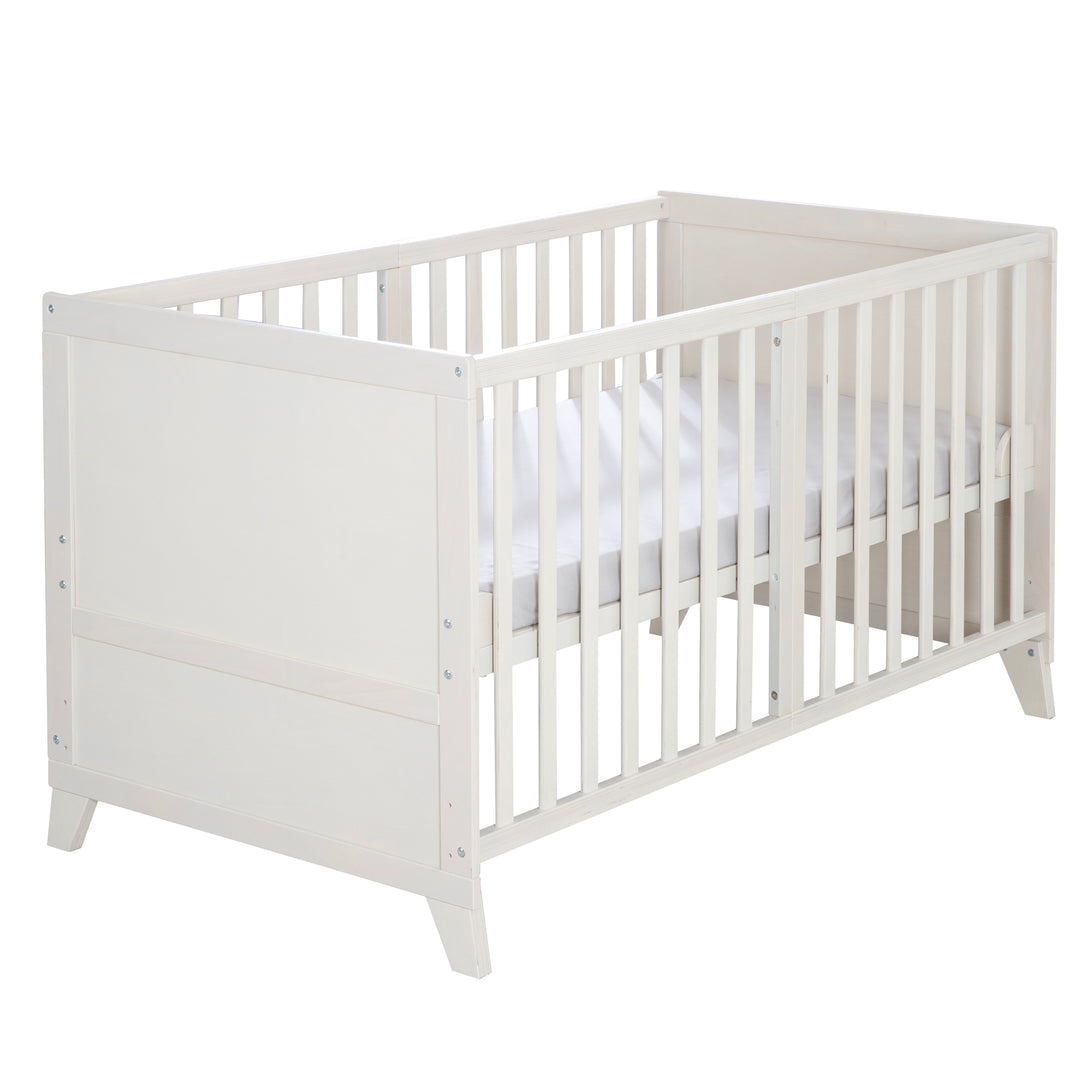 Set lettino 'Savanna Friends' 70 x 140 con accessori completi - Grigio naturale / Beige