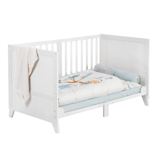 Babybettset 'Savanna Friends' 70 x 140 inkl. kompletter Ausstattung - Weiß / Beige – Produktbild (15/17)