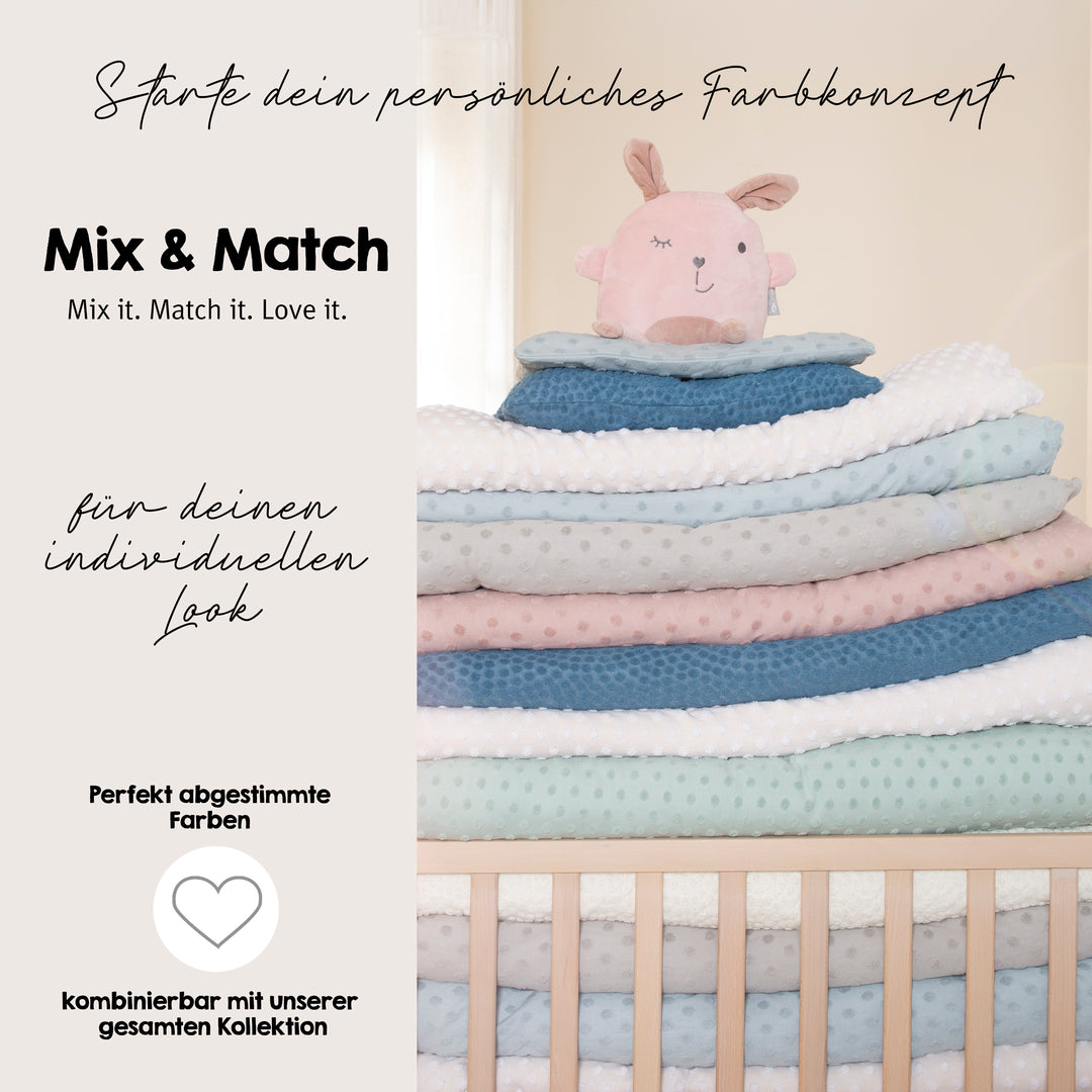 Drap-housse extensible 'Frosty Almond' - GOTS & Oeko-Tex Standard 100 - Beige