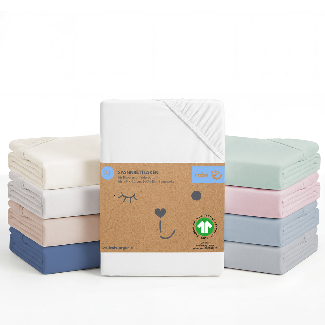 Bio-Spannbettlaken safe asleep® | GOTS & OEKO-TEX