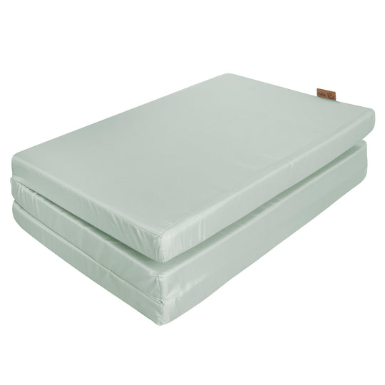 Materasso per lettino da viaggio 60 x 120 cm 'roba Style frosty green' con borsa per trasporto