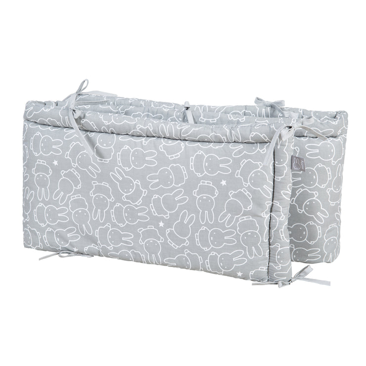Babynest 'Miffy®' tejido, nido para camas para bebés y niños como borde de la cama