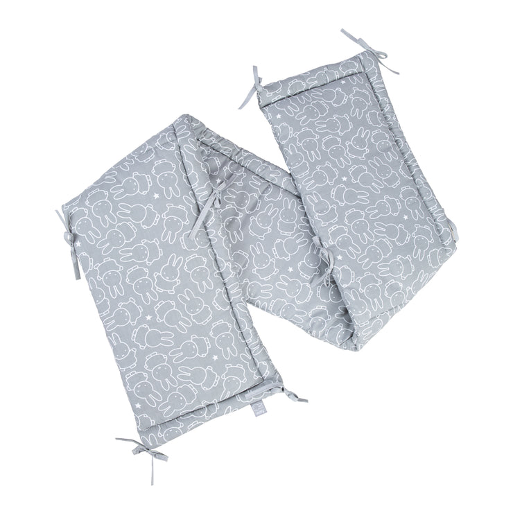 Babynest 'Miffy®' tejido, nido para camas para bebés y niños como borde de la cama