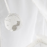 Komplettbettset 'Fox & Bunny', 70 x 140 cm, umbaubar, weiß, inkl. Bettwäsche, Himmel, Nest & Matratze