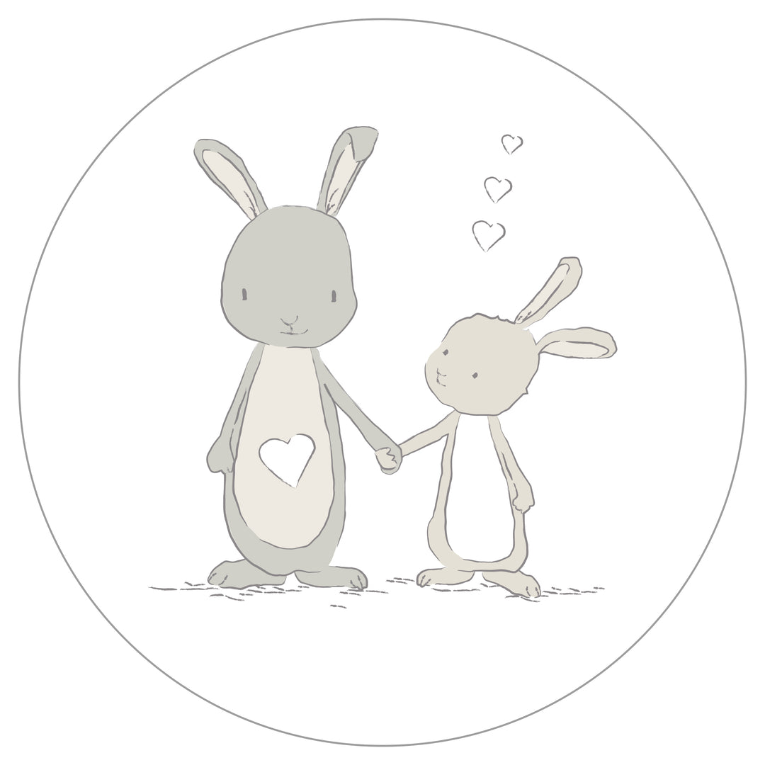 Set completo di letti 'Fox & Bunny' 70 x 140 cm con attrezzatura inclusa