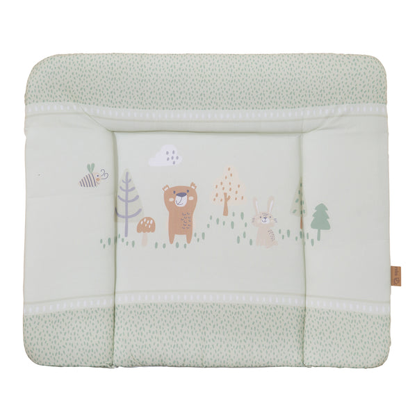Button-Bild Wickelauflagen, Beispiel: Woodland Buddies mit Waldtier-Motiv