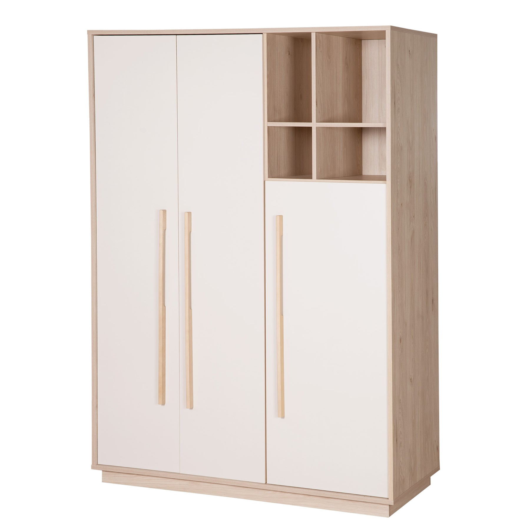 Armoire enfant beige noyer