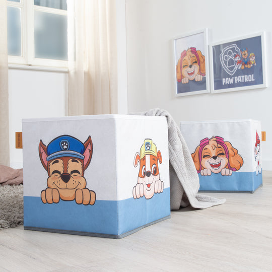 Storage Boxes 'Paw Patrol' 2-Piece - Blue / White
