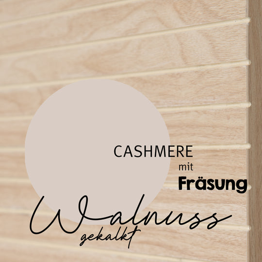 Wickelkommode 'Sidney' schmal aus Holz mit Schubladen - Beige / Dekor Eiche