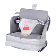 Asiento elevador 'Peppa Pig' - Asiento hinchable con laterales elevados - Rose / Gris