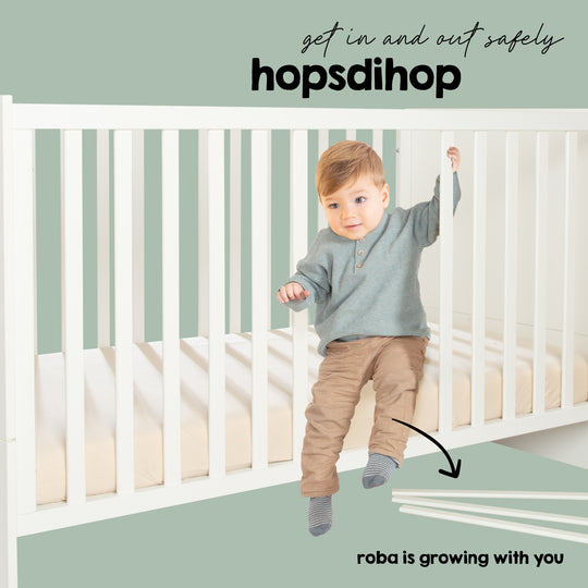 Set lit complet 'Little Stars', 70 x 140 cm, blanc, incl. draps, baldaquin, nid et matelas