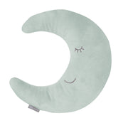 Almohada para el cuello en forma de luna 'roba Style' - Cojín decorativa suave - Verde escarchado