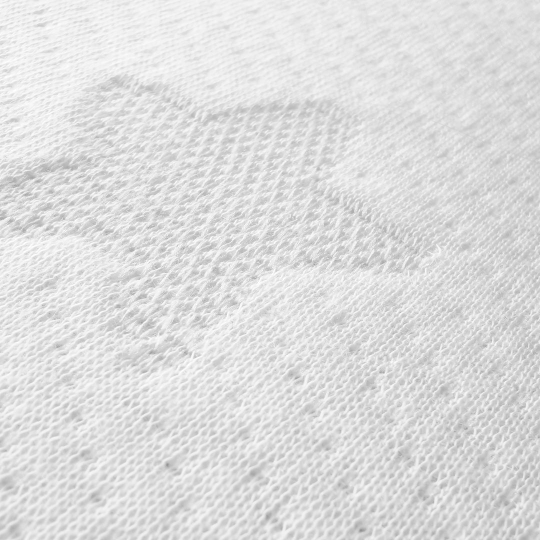 Materasso per lettino COMFORT AIR ROLL safe asleep® con protezione contro l'umidità - Bianco