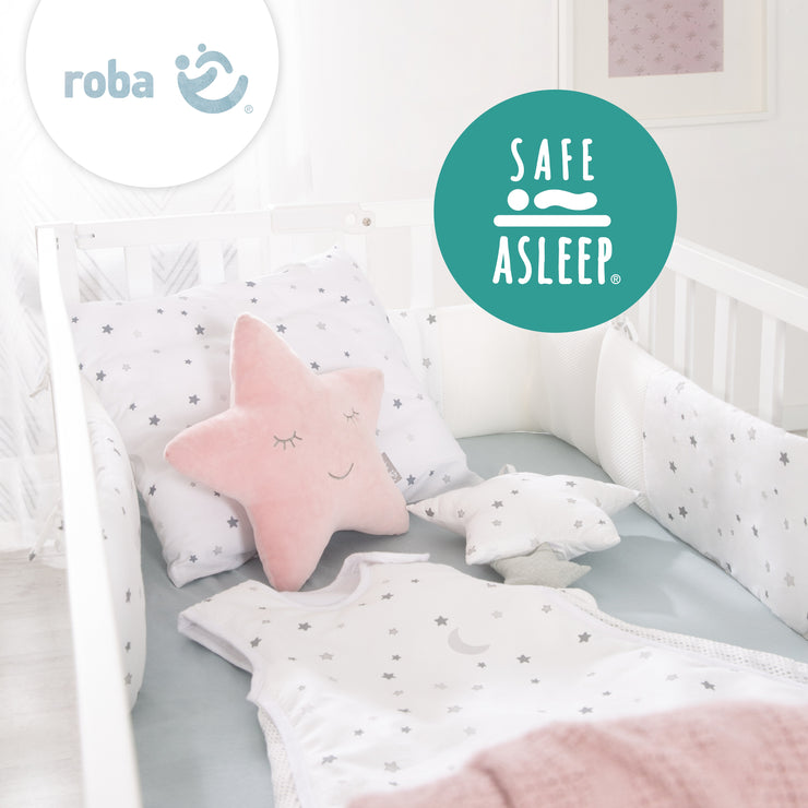 Colchón para cama infantil COMFORT AIR ROLL safe asleep® con cubierta Jacquard