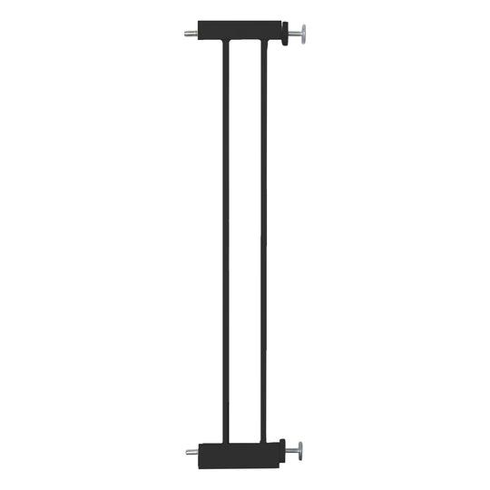 Rallonge 14 cm – Extension pour barrière de porte et d’escalier easySafe+ en métal – Noir