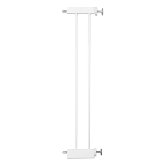 Rallonge 14 cm – Extension pour barrière de porte et d’escalier easySafe+ en métal – Blanc