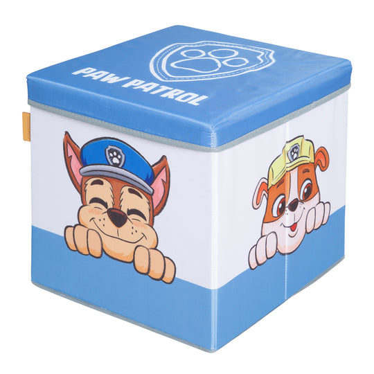 Foldable Seating & Storage Box 'Paw Patrol' - Blue / White